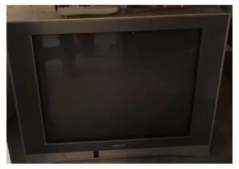 Magnavox 36” TV; Toshiba 36” TV